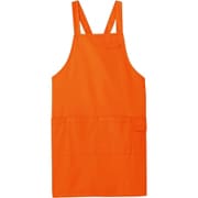 エプロン（男女兼用） L オレンジ CAE005-14