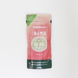 凍らせる 果実アイス 白桃 80g