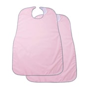 食事前掛（2枚組）無地 ピンク 1031