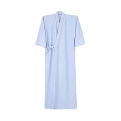 患者衣ゆかた型 ブルー FG-1510