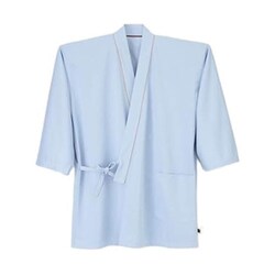 患者衣じんべい型 ブルー MG-1521