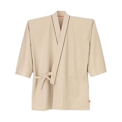 患者衣じんべい型 ベージュ MG-1521