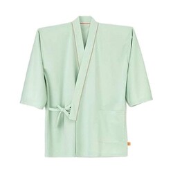 患者衣じんべい型 グリーン MG-1521