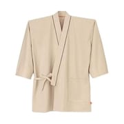 患者衣じんべい型 ベージュ MG-1521