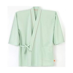 患者衣じんべい型 グリーン MG-1521