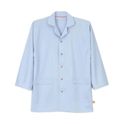患者衣パジャマ型 ブルー MG-1526