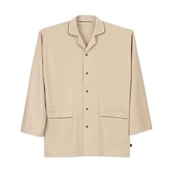 患者衣パジャマ型 ベージュ MG-1526