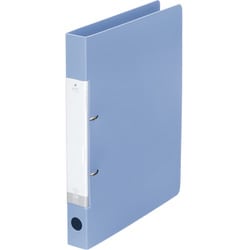 リクエスト D型リングファイル A4 水色 G2220-14