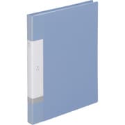 リクエスト クリヤーブック<ポケット交換タイプ> A4 水色 15ポケット G3801-14