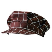 ワークキャップ ブラウンチェック APK486-K33