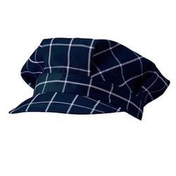 ワークキャップ ネイビーチェック APK486-K8