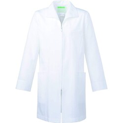 レディスハーフコート S ホワイト 128-90