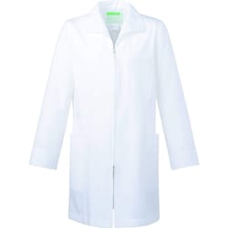 レディスハーフコート L ホワイト 128-90