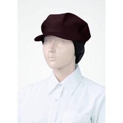 ネット付きワークキャップ ブラウン APK472-33