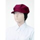 ネット付きワークキャップ ワイン APK472-81