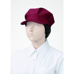 ネット付きワークキャップ ワイン APK472-81