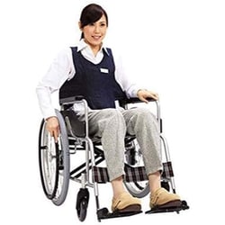 車いす用ワンタッチベルトキーパーEX ネイビー 403655-381