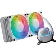水冷CPUクーラー アドレッサブルRGBモデル ホワイト KURO-AIOWC240L/V2/WHITE