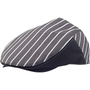 ハンティングキャップ 兼用 チャコールストライプ 9-1301