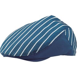ハンティングキャップ 兼用 ブルーストライプ 9-1303