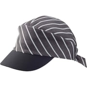 キャップ 兼用 チャコールストライプ 9-1311