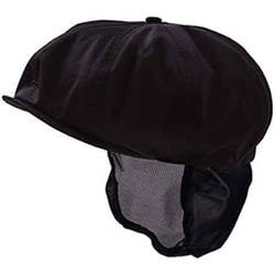 キャスケットたれ付 兼用 黒 9-1362