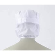 八角帽子たれ付 兼用 白 9-809
