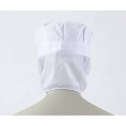 八角帽子たれ付 兼用 白 9-810