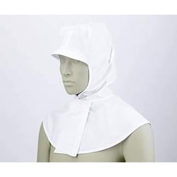 頭巾帽子 兼用 白 9-941