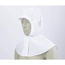 頭巾帽子 兼用 白 9-945