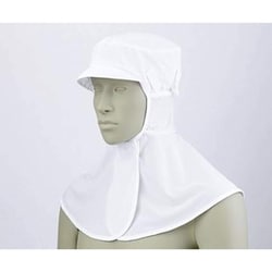 頭巾帽子 兼用 白 9-948