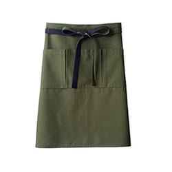 腰下前掛 兼用 フリー 鶯/紺 9-1144