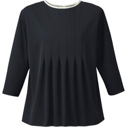 プルオーバー（七分袖） M ブラック NWT039-10