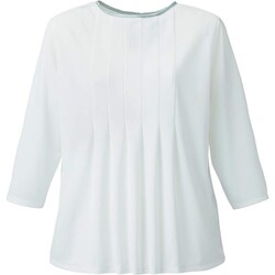 プルオーバー（七分袖） M ホワイト NWT039-11