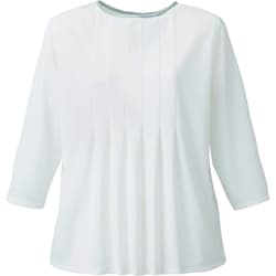 プルオーバー（七分袖） L ホワイト NWT039-11