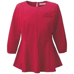 プルオーバー（七分袖） SS レッド NWT057-1