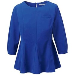 プルオーバー（七分袖） LL ブルー NWT057-6