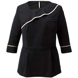 プルオーバー（六分袖） M ブラック NWT058-10