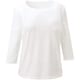 プルオーバー（七分袖） LL ホワイト NWT059-11