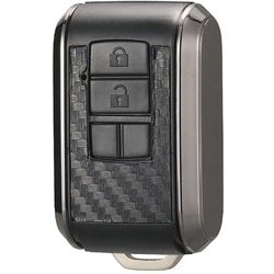 キーカバー スズキ用B カーボン調ブラックメッキ DZ506