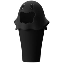 おばけゴミ箱 ブラック DZ606