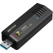 Wi-Fiアダプター Wi-Fi 7（11be） 対応 2882/2882/688Mbps USB3.2（Gen1）/2.0用 AirStation CDレスインストール対応 ブラック WI-U3-2900BE2