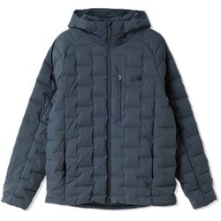 ストレッチダウンフーディ メンズ ダウンウェア Moon Blue（430） Sサイズ OM0789