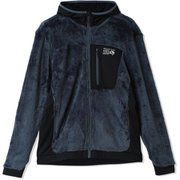 ポーラテックハイロフトフーデッドジャケット メンズ フリース Moon Blue Black(430) Lサイズ OM1274