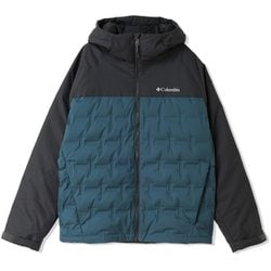 グランドトレックIIIダウンフーデッドジャケット メンズ ダウンウェア Everblue Shark（429） Sサイズ WE7857