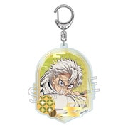 鬼滅の刃 箔押しアクリルキーホルダー 不死川実弥