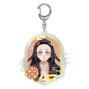 鬼滅の刃 箔押しアクリルキーホルダー 竈門禰豆子 B