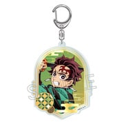 鬼滅の刃 箔押しアクリルキーホルダー 竈門炭治郎