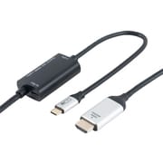 PD対応 USB Type-C HDMIケーブル 3m ブラック USD-P4K30BK