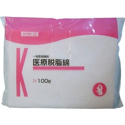 脱脂綿（平綿）100g 013-012080-00